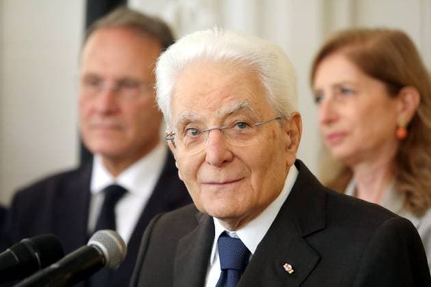 Sergio Mattarella in Monaco PHOTOPQR NICE MATIN Cyril Dodergny Monaco October 3, 2026 Monaco, October 3, 2026, Hotel Hermitage Italian President,Sergio Mattarella, and his daughter Laura, met with Italians residing in Monaco Monaco, October 3, 2026 – Hotel Hermitage – Italian President Sergio Mattarella and his daughter Laura met with Italians residing in Monaco Monaco, France Copyright: xPHOTOPQR NICExMATIN MAXPPPxCyrilxDodergnyx 20261003NIM4049 20261003NIM4049