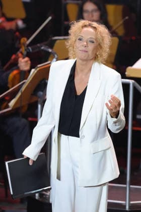German Unity Day Ceremony in Bremen Actress Katja Riemann will host the event at the German Unity Day ceremony at the Glocke, Bremen, October 3, 2026, Bremen, Germany