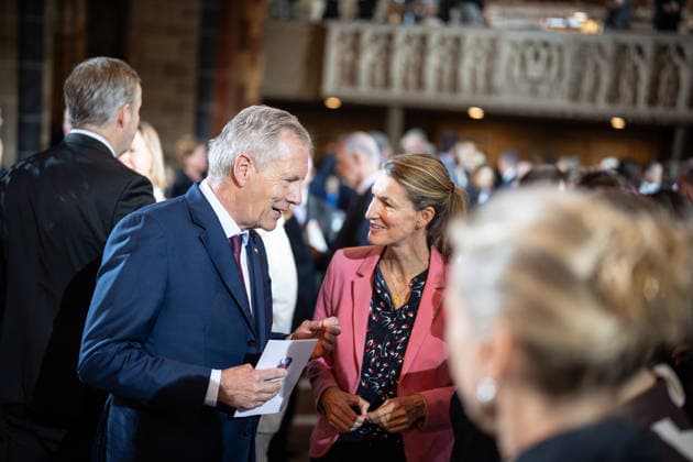 Ecumenical Service at St. Petri Cathedral; Christian Wulff, Former Federal President; Official Central Celebrations for German Unity Day 2026 in Bremen, Bremen, Germany; Downtown Bremen