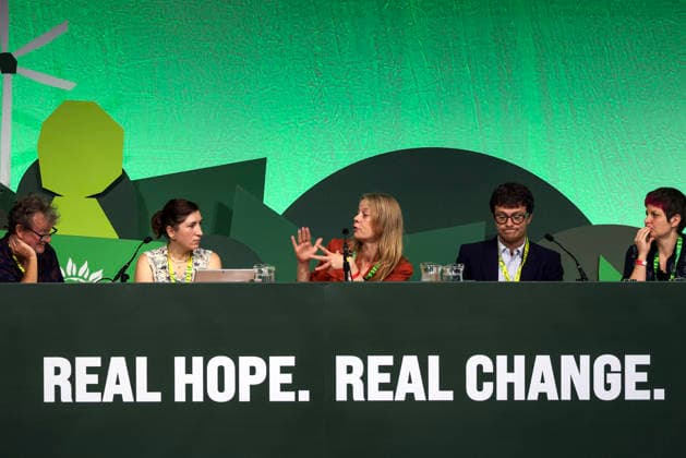 . 03 10 2026. Brighton, United Kingdom. Green Party Conference Day 2. The Green Party on day two of their Conference from the Brighton Centre, Brighton.  xMartynxWheatleyx xi-Imagesx IIM-27041-0001