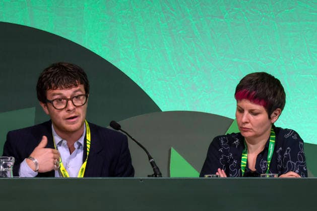 . 03 10 2026. Brighton, United Kingdom. Green Party Conference Day 2. The Green Party on day two of their Conference from the Brighton Centre, Brighton.  xMartynxWheatleyx xi-Imagesx IIM-27041-0008