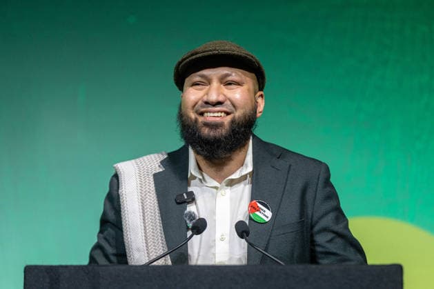 Green Party Conference Deputy Leader s Speeches, Brighton, UK 3 October 2026 Green Party Co-Deputy Leader Mothin Ali delivers a speech at the Green Party Conference in Brighton, UK, on 3 October 2026., Credit:Pete Speller Avalon  Copyright: xPetexSpellerx xAvalonx 1140263472