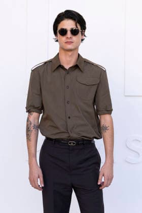 Milo Quifes at the photocall for the Céline Spring Summer 2027 Women’s Ready-to-Wear collection during Paris Fashion Week (PFW) at the National Archives Museum in Paris, France, on October 3, 2026. Olivier Borde, Bestimage. Photocall at the Céline fashion show as part of Paris RTW Spring Summer 2027 Fashion Week, held at the Musée National des Archives on October 3, 2026, in Paris, France. Paris, France  Copyright: xOLIVIERxBORDEx xBESTIMAGExOLIVIERxBORDEx xBESTIMAGEx