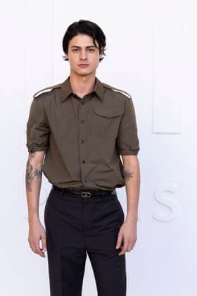 Milo Quifes at the photocall for the Céline Spring Summer 2027 Women’s Ready-to-Wear collection during Paris Fashion Week (PFW) at the National Archives Museum in Paris, France, on October 3, 2026. Olivier Borde, Bestimage. Photocall at the Céline fashion show as part of Paris RTW Spring Summer 2027 Fashion Week, held at the Musée National des Archives on October 3, 2026, in Paris, France. Paris, France  Copyright: xOLIVIERxBORDEx xBESTIMAGExOLIVIERxBORDEx xBESTIMAGEx