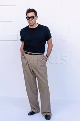 Daniel Levy at the photocall for the Céline Spring Summer 2027 Women’s Ready-to-Wear collection during Paris Fashion Week (PFW) at the National Archives Museum in Paris, France, on October 3, 2026. Olivier Borde, Bestimage. Photocall at the Céline fashion show as part of Paris RTW Spring Summer 2027 Fashion Week, held at the Musée National des Archives on October 3, 2026, in Paris, France. Paris, France  Copyright: xOLIVIERxBORDEx xBESTIMAGExOLIVIERxBORDEx xBESTIMAGEx