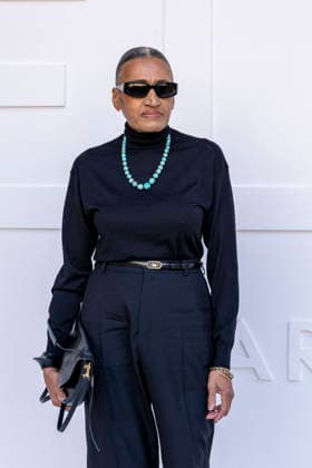 Fronza Woods at the photocall for the Céline Spring Summer 2027 Women’s Ready-to-Wear collection during Paris Fashion Week (PFW) at the National Archives Museum in Paris, France, on October 3, 2026. Olivier Borde, Bestimage. Photocall at the Céline fashion show as part of Paris RTW Spring Summer 2027 Fashion Week, held at the Musée National des Archives on October 3, 2026, in Paris, France. Paris, France  Copyright: xOLIVIERxBORDEx xBESTIMAGExOLIVIERxBORDEx xBESTIMAGEx