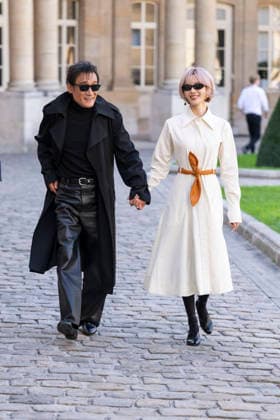 Tony Leung Ka-fai and Liu Shishi at the photocall for the Céline Spring Summer 2027 Women’s Ready-to-Wear collection during Paris Fashion Week (PFW) at the National Archives Museum in Paris, France, on October 3, 2026. Olivier Borde, Bestimage. Photocall at the Céline fashion show as part of Paris RTW Spring Summer 2027 Fashion Week, held at the Musée National des Archives on October 3, 2026, in Paris, France. Paris, France  Copyright: xOLIVIERxBORDEx xBESTIMAGExOLIVIERxBORDEx xBESTIMAGEx