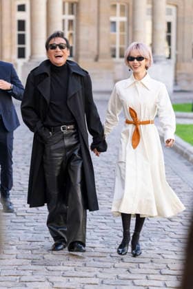 Tony Leung Ka-fai and Liu Shishi at the photocall for the Céline Spring Summer 2027 Women’s Ready-to-Wear collection during Paris Fashion Week (PFW) at the National Archives Museum in Paris, France, on October 3, 2026. Olivier Borde, Bestimage. Photocall at the Céline fashion show as part of Paris RTW Spring Summer 2027 Fashion Week, held at the Musée National des Archives on October 3, 2026, in Paris, France. Paris, France  Copyright: xOLIVIERxBORDEx xBESTIMAGExOLIVIERxBORDEx xBESTIMAGEx