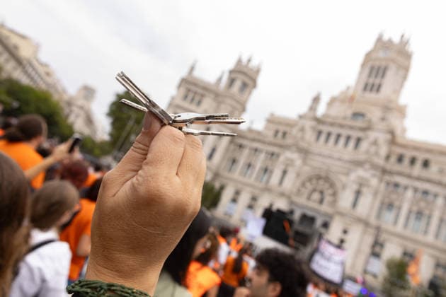 October 3, 2026, Madrid, Madrid, SPAIN: Almost half a million people demonstrated in Madrid this Saturday to demand intervention in the housing market. The protest took place a day after the Congress of DeputiesÃ¢â‚¬with votes from the political rightÃ¢â‚¬rejected two decrees aimed at increasing control over the real estate market. Madrid SPAIN - ZUMAl221 20261003_zip_l221_006 Copyright: xIgnacioxLopezxIsasmendix