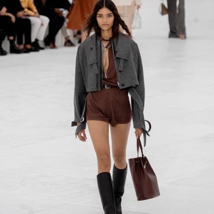 PARIS FASHION WEEK SPRING SUMMER 2027 HERMÈS WOMEN S READY-TO-WEAR sylvie lefort photography MAXPPP 03 10 2026 @Sylvie Lefort Photography MAXPPP October 3, 2026 Models showcase designs from the HERMES Women’s Spring Summer 2027 collection during Paris Fashion Week in Paris, France, October 3, 2026. The presentation of the women’s collections took place from September 28 to October 6, 26.  Copyright: xMAXPPPxsylviexlefortxphotographyx LFR202610035945 LFR202610035945