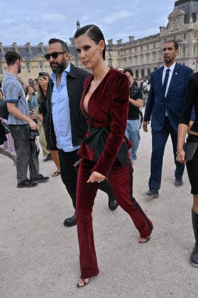 PFW Elie Saab Outside Arrivals Bianca Balti arriving at the Elie Saab show during Paris Fashion Week, in Paris, France on 3 October 2026. Photo by Julien Reynaud APS-Medias ABACAPRESS.COM Paris France  Copyright: xReynaudxJulien APS-Medias ABACAx