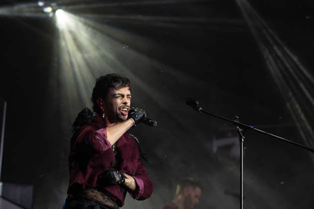 Iván Herzog Performing in Madrid, Spain - 03 Oct 2026 Artist Iván Herzog, performs live on stage during a performance at the Movistar Arena. Madrid Spain Copyright: xAtilanoxGarciax xSOPAxImagesx PHOTO10748