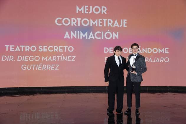 October 4, 2026: TO-45341 & x2013; Mexico City. October 3, 2026. Diego Martinez Gutierrez wins an Ariel Award at the 68th Ariel Awards ceremony presented by the Mexican Academy of Cinematographic Arts and Sciences (AMACC), held at Churubusco Studios in Mexico City. Clasos.com.mx - ZUMAcs4_ 20261004_faa_cs4_001 Copyright: xMikaxRoblesx