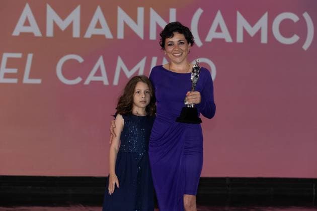 October 4, 2026: TO-45341 & x2013; Mexico City. October 3, 2026. Ximena Amann wins an Ariel Award at the 68th Ariel Awards ceremony presented by the Mexican Academy of Cinematographic Arts and Sciences (AMACC), held at Churubusco Studios in Mexico City. Clasos.com.mx - ZUMAcs4_ 20261004_faa_cs4_024 Copyright: xMikaxRoblesx