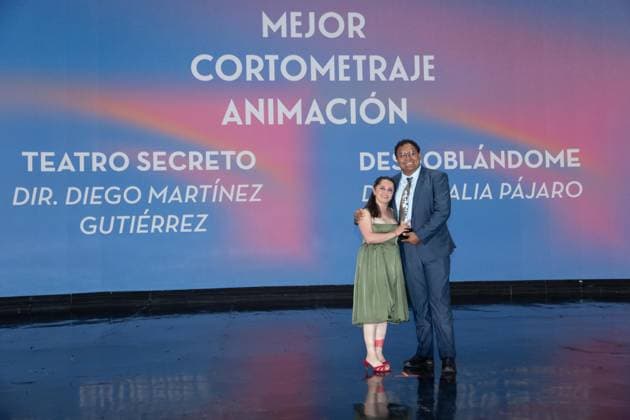 October 4, 2026: TO-45341 & x2013; Mexico City. October 3, 2026. Natalia Pajaro wins an Ariel Award at the 68th Ariel Awards ceremony presented by the Mexican Academy of Cinematographic Arts and Sciences (AMACC), held at Churubusco Studios in Mexico City. Clasos.com.mx - ZUMAcs4_ 20261004_faa_cs4_030 Copyright: xMikaxRoblesx