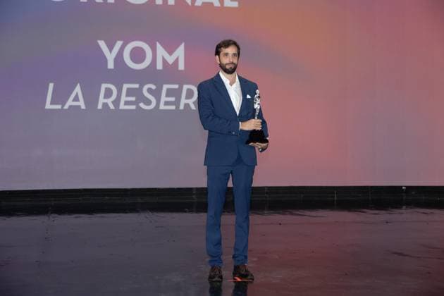 October 4, 2026: TO-45341 & x2013; Mexico City. October 3, 2026. Pablo Perez Lombardini wins an Ariel Award at the 68th Ariel Awards ceremony presented by the Mexican Academy of Cinematographic Arts and Sciences (AMACC), held at Churubusco Studios in Mexico City. Clasos.com.mx - ZUMAcs4_ 20261004_faa_cs4_039 Copyright: xMikaxRoblesx