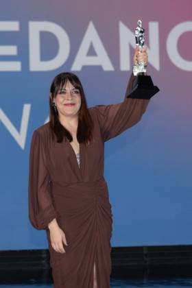 October 4, 2026: TO-45341 & x2013; Mexico City. October 3, 2026. Neldy San Martin wins an Ariel Award at the 68th Ariel Awards ceremony presented by the Mexican Academy of Cinematographic Arts and Sciences (AMACC), held at Churubusco Studios in Mexico City. Clasos.com.mx - ZUMAcs4_ 20261004_faa_cs4_040 Copyright: xMikaxRoblesx