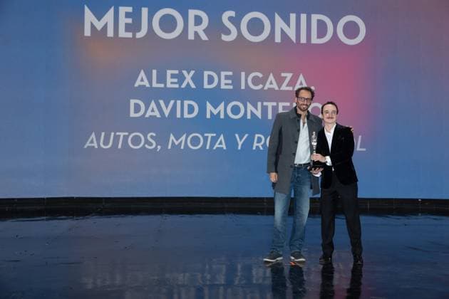 October 4, 2026: TO-45341 & x2013; Mexico City. October 3, 2026. Alex de Icaza and David Montero wins an Ariel Award at the 68th Ariel Awards ceremony presented by the Mexican Academy of Cinematographic Arts and Sciences (AMACC), held at Churubusco Studios in Mexico City. Clasos.com.mx - ZUMAcs4_ 20261004_faa_cs4_078 Copyright: xMikaxRoblesx