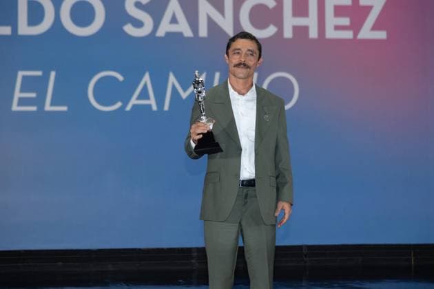 October 4, 2026: TO-45341 & x2013; Mexico City. October 3, 2026. Osvaldo SAnchez wins an Ariel Award at the 68th Ariel Awards ceremony presented by the Mexican Academy of Cinematographic Arts and Sciences (AMACC), held at Churubusco Studios in Mexico City. Clasos.com.mx - ZUMAcs4_ 20261004_faa_cs4_083 Copyright: xMikaxRoblesx