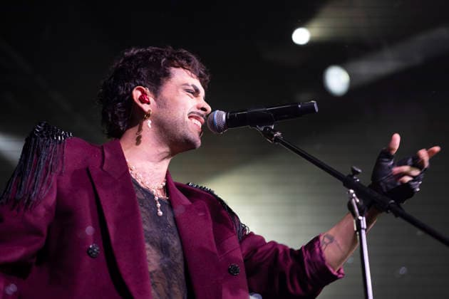 October 3, 2026, Madrid, Spain: Artist Ivan Herzog, performs live on stage during a performance at the Movistar Arena. Madrid Spain - ZUMAs197 20261003_aaa_s197_209 Copyright: xAtilanoxGarciax