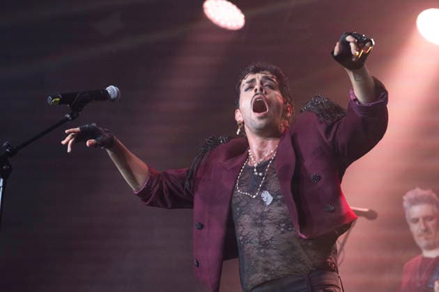 October 3, 2026, Madrid, Spain: Artist Ivan Herzog, performs live on stage during a performance at the Movistar Arena. Madrid Spain  - ZUMAs197 20261003_aaa_s197_233 Copyright: xAtilanoxGarciax