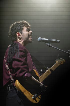 October 3, 2026, Madrid, Spain: Artist Ivan Herzog, performs live on stage during a performance at the Movistar Arena. Madrid Spain - ZUMAs197 20261003_aaa_s197_220 Copyright: xAtilanoxGarciax