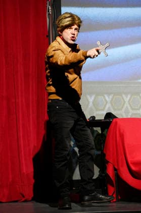 Dietmar Wunder at the world premiere of the first episode of the new SchleFaZ season on the big screen: *Ghost Hunter John Sinclair: The Demon Wedding* at the Ernst Reuter Hall in Berlin, October 3, 2026 Foto:xN.xKubelkax xFuturexImagex schlefaz_6017