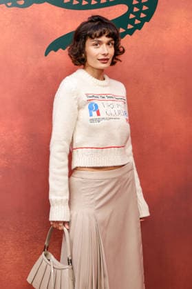 Mariam Mikadze at the photocall for the Lacoste Women’s Ready-to-Wear Spring Summer 2027 show during Paris Fashion Week (PFW) at Roland Garros in Paris, France, on October 4, 2026. Olivier Borde, bestimage. Photocall at the Lacoste Women’s Ready-to-Wear Spring Summer 2027 show as part of Paris Fashion Week on October 4, 2026, in Paris, France. Paris, France  Copyright: xOLIVIERxBORDEx xBESTIMAGExOLIVIERxBORDEx xBESTIMAGEx