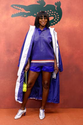 Venus Williams at the photocall for the Lacoste Women’s Ready-to-Wear Spring Summer 2027 collection during Paris Fashion Week (PFW) at Roland Garros in Paris, France, on October 4, 2026. Olivier Borde, bestimage. Photocall at the Lacoste Women’s Ready-to-Wear Spring Summer 2027 show as part of Paris Fashion Week on October 4, 2026, in Paris, France. Paris, France  Copyright: xOLIVIERxBORDEx xBESTIMAGExOLIVIERxBORDEx xBESTIMAGEx