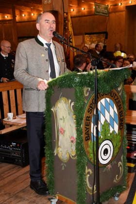 Hubert Aiwanger, STV Minister-President, Munich, October 4, 2026, Theresienwiesn, Oktoberfest, Schützen Festzelt, State Shooting Competition, Award Ceremony for This Year s Shooting Champions, Photo: Munich