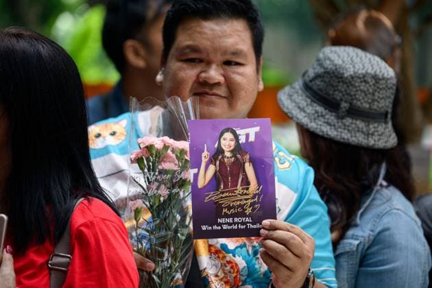 October 4, 2026, Bangkok, Thailand: BANGKOK, THAILAND, OCTOBER 4, 2026: Thai singer and guitarist Nene Royal takes part in a victory parade through central Bangkok following her win on Season 21 of America s Got Talent. The 16-year-old, who became the first Thai contestant to win the competition, was welcomed by fans during the Welcome NENE ROYAL: Win The World for Thailand celebration organized by Siam Piwat and private-sector partners. The parade began at Siam Paragon and travelled through central Bangkok before returning to the shopping complex for a welcome event. Bangkok Thailand  - ZUMAq101 20261004_zna_q101_036 Copyright: xWatsawatxKoktabtimx