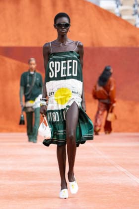 PFW Lacoste - Runway LZ A model walks the runway during the Lacoste Womenswear Spring Summer 2027 show as part of Paris Fashion Week on October 4, 2026 at Roland Garros in Paris, France. Photo by Laurent Zabulon ABACAPRESS.COM  Copyright: xZabulonxLaurent ABACAx