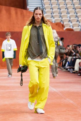 PFW Lacoste - Runway LZ A model walks the runway during the Lacoste Womenswear Spring Summer 2027 show as part of Paris Fashion Week on October 4, 2026 at Roland Garros in Paris, France. Photo by Laurent Zabulon ABACAPRESS.COM  Copyright: xZabulonxLaurent ABACAx