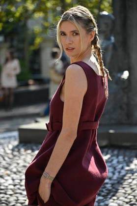 PFW Miu Miu Outside Arrivals Zita D Hauteville arriving at the Miu Miu show during Paris Fashion Week, in Paris, France on 4 October 2026. Photo by Julien Reynaud APS-Medias ABACAPRESS.COM Paris France  Copyright: xReynaudxJulien APS-Medias ABACAx