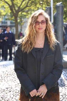 Chiara Ferragni at the Miu Miu Women’s Ready-to-Wear Spring Summer 2027 fashion show during Paris Fashion Week (PFW) on October 4, 2026. Denis Guignebourg, Bestimage. Miu Miu Women’s’s Ready-to-Wear Collection Spring Summer 2027 at Paris Fashion Week (PFW) on October 4, 2026, Paris, France  Copyright: xDenisxGuignebourgx xBestimagexDenisxGuignebourgx xBestimagex