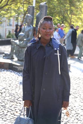 Alice Diop at the Miu Miu Women’s Ready-to-Wear Spring Summer 2027 fashion show during Paris Fashion Week (PFW) on October 4, 2026. Denis Guignebourg, Bestimage. Miu Miu Women’s’s Ready-to-Wear Collection Spring Summer 2027 at Paris Fashion Week (PFW) on October 4, 2026, Paris, France  Copyright: xDenisxGuignebourgx xBestimagexDenisxGuignebourgx xBestimagex