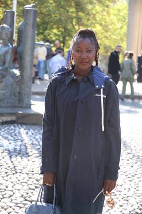 Alice Diop at the Miu Miu Women’s Ready-to-Wear Spring Summer 2027 fashion show during Paris Fashion Week (PFW) on October 4, 2026. Denis Guignebourg, Bestimage. Miu Miu Women’s’s Ready-to-Wear Collection Spring Summer 2027 at Paris Fashion Week (PFW) on October 4, 2026, Paris, France  Copyright: xDenisxGuignebourgx xBestimagexDenisxGuignebourgx xBestimagex
