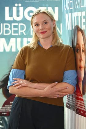 Rosalie Thomass at the screening of the movie *Lies About My Mother* at the Kino am Raschplatz in Hanover, October 4, 2026 Foto:xC.xNiehausx xFuturexImagex luegen_6004