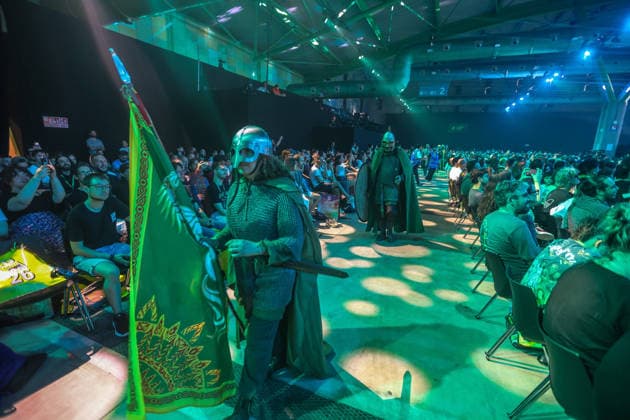 October 4, 2026: October 4, 2026 (Malaga)Elijah Wood and Sean Astin were the great stars of the Comic-Con de MoÂ¡laga. Actors Elijah Wood and Sean Astin, famous for their roles as Frodo and Sam in The Lord of the Rings, have brought this Sunday a bit of that Comarca of Middle-earth to the convention attended by 3000 people gathered in the room.  - ZUMAc161 20261004_zap_c161_049 Copyright: xLorenzoxCarnerox