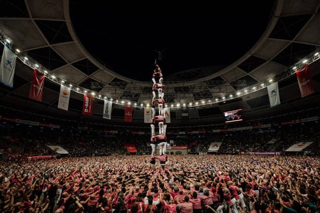 Final Day of the 30th Castells Competition in Tarragona Final Day of the 30th Castells Competition, at the CaixaBank Tàrraco Arena, on October 4, 2026, in Tarragona, Catalonia, Spain. The Castells Competition is a performance featuring human towers by the best colles (human tower groups) in Catalonia, held every two years, at the former bullring, the site where the first edition was held in 1932. OCTOBER 4, 2026 Tarragona Catalonia Tarragona Catalonia Spain Copyright: xLaiaxSolanellasx 7821094