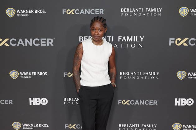 October 4, 2026, Santa Monica, California, USA: Bre Z at The Barbara Berlanti Heroes Gala Benefitting F Cancer at Barker Hangar Santa Monica USA  - ZUMAg107 20261004_zep_g107_009 Copyright: xNinaxPrommerx