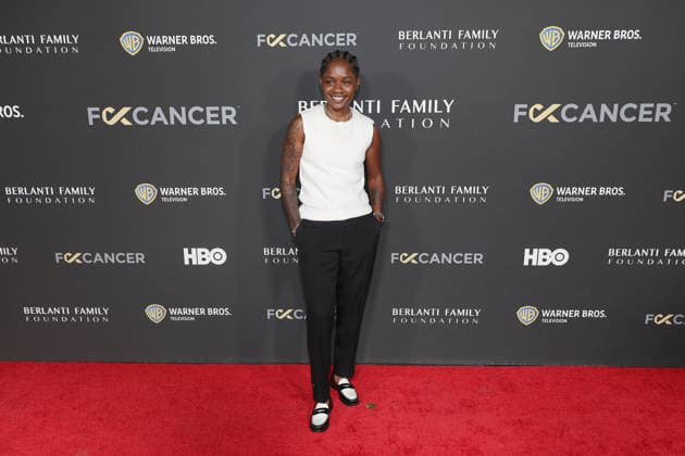 October 4, 2026, Santa Monica, California, USA: Bre Z at The Barbara Berlanti Heroes Gala Benefitting F Cancer at Barker Hangar Santa Monica USA  - ZUMAg107 20261004_zep_g107_011 Copyright: xNinaxPrommerx