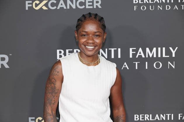 October 4, 2026, Santa Monica, California, USA: Bre Z at The Barbara Berlanti Heroes Gala Benefitting F Cancer at Barker Hangar Santa Monica USA  - ZUMAg107 20261004_zep_g107_012 Copyright: xNinaxPrommerx
