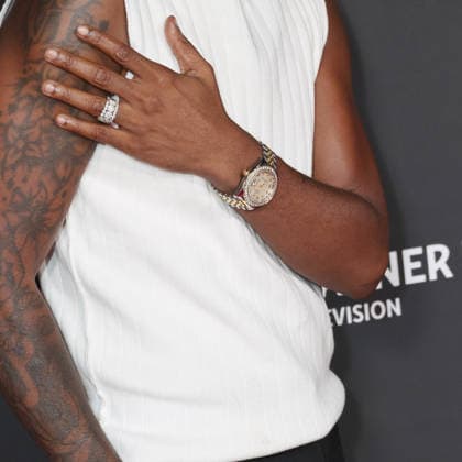 October 4, 2026, Santa Monica, California, USA: Bre Z, Watch Detail, Rolex at The Barbara Berlanti Heroes Gala Benefitting F Cancer at Barker Hangar Santa Monica USA - ZUMAg107 20261004_zep_g107_018 Copyright: xNinaxPrommerx