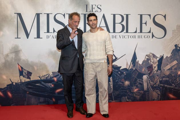 Premiere of Les Misérables by Fred Cavayé - Bordeaux MLG Vincent Lindon and Tahar Rahim. The cast of French director Fred Cavayé s film Les Misérables attend a special preview screening at UGC Ciné Cité in Bordeaux, France, on October 4, 2026. Photo by Margot Le Gonidec ABACAPRESS.COM Bordeaux France  Copyright: xLexGonidecxMargot ABACAx