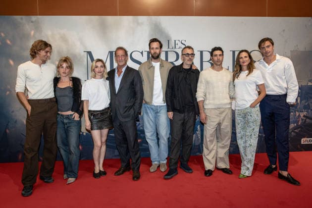 Premiere of Les Misérables by Fred Cavayé - Bordeaux MLG Vassili Schneider, Megan Northam, Marie Colomb, Vincent Lindon, Benjamin Lavernhe, Fred Cavayé, Tahar Rahim, Camille Cottin and Louis Peres. The cast of French director Fred Cavayé s film Les Misérables attend a special preview screening at UGC Ciné Cité in Bordeaux, France, on October 4, 2026. Photo by Margot Le Gonidec ABACAPRESS.COM Bordeaux France Copyright: xLexGonidecxMargot ABACAx