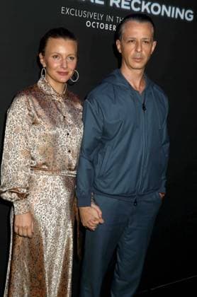 October 4, 2026, New York, New York, USA: Actor JEREMY STRONG and EMMA WALL seen during the red carpet arrivals at the World Premiere of The Social Reckoning held at the Regal Union Square Theater. New York USA  - ZUMAk03_ 20261004_zaf_k03_066 Copyright: xNancyxKaszermanx