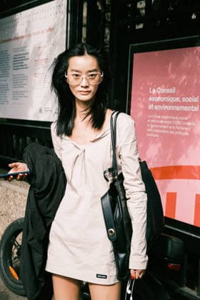 Ruiqi Jiang Paris Fashion Week PAP SS27 Miu Miu 460199 October 4, 2026  Copyright: xJean-BaptistexSoulliatx xStarfacex STAR_460199_008