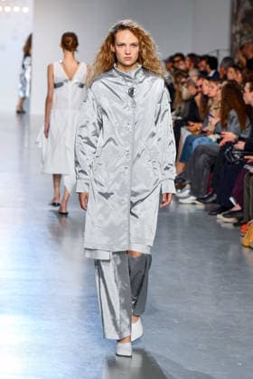 PFW - Niccolo Pasqualetti Runway A model walks the runway during the Niccolò Pasqualetti Womenswear Spring Summer 2027 show as part of Paris Fashion Week on October 04, 2026 in Paris, France. Photo by Shootpix ABACAPRESS.COM Paris France  Copyright: xShootpix ABACAx