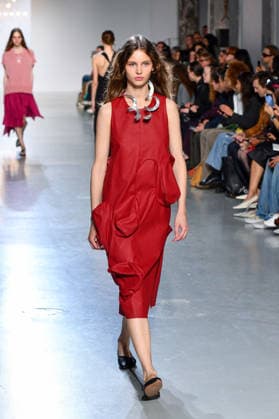 PFW - Niccolo Pasqualetti Runway A model walks the runway during the Niccolò Pasqualetti Womenswear Spring Summer 2027 show as part of Paris Fashion Week on October 04, 2026 in Paris, France. Photo by Shootpix ABACAPRESS.COM Paris France  Copyright: xShootpix ABACAx